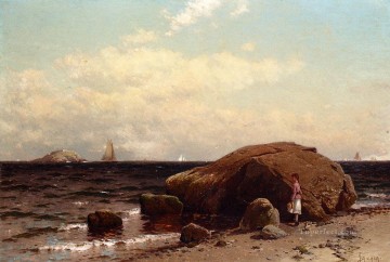 Alfred Thompson Bricher Painting - Looking out to Sea beachside Alfred Thompson Bricher